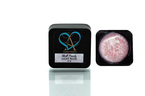 Shell Pearly builder gel/ Light Rose