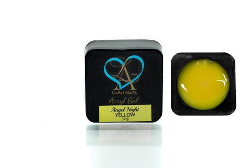 Acryl gel/ Angel Night Yelow (sötétben világít )