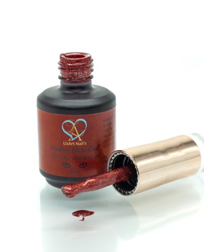Crystal Cat Eye Rubber base gel 01