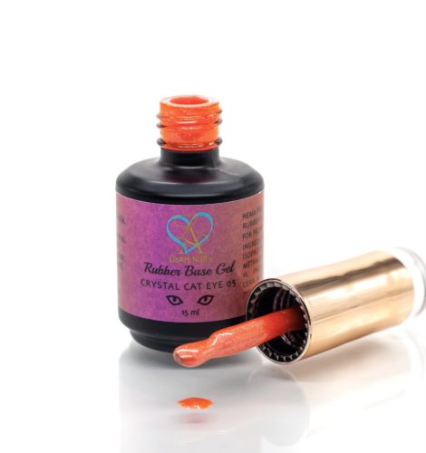 Crystal Cat Eye Rubber base gel 05