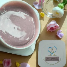 Soft Hard Brilliant Builder gel - Milky Pink 60g