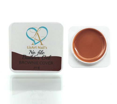 NO file builder gel/ Brownie Cover
