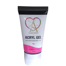Acryl Gel/Glow in Dark Pink 30gr