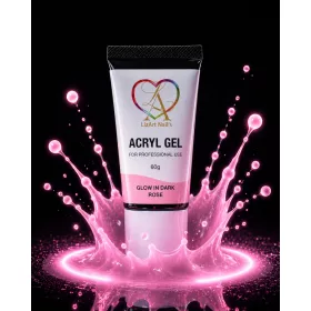 Acryl Gel/ Glow in Dark Rosé 60gr
