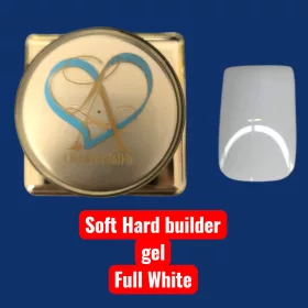 Soft Hard builder gel/ Full White 