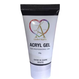 Acryl Gel/Glow in Dark White