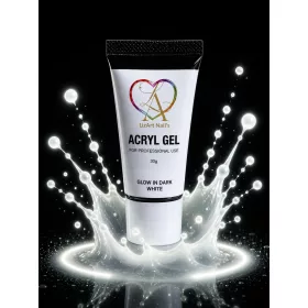 Acryl Gel/Glow in Dark White