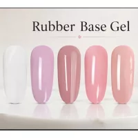 SZÍNES RUBBER BASE GEL (Hema free)