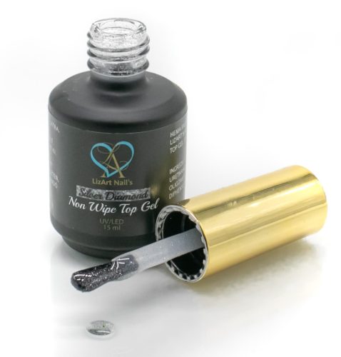 Silver Diamond Top Gel/non wipe